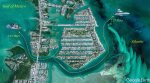 Aerial views of Coral Lagoon in Marathon, FL